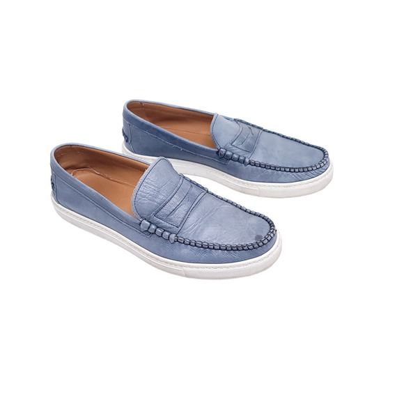 M.GEMI | Loafers Leather Loafers & Slip-ons made in Italy Size 11 US - Picture 1 of 8